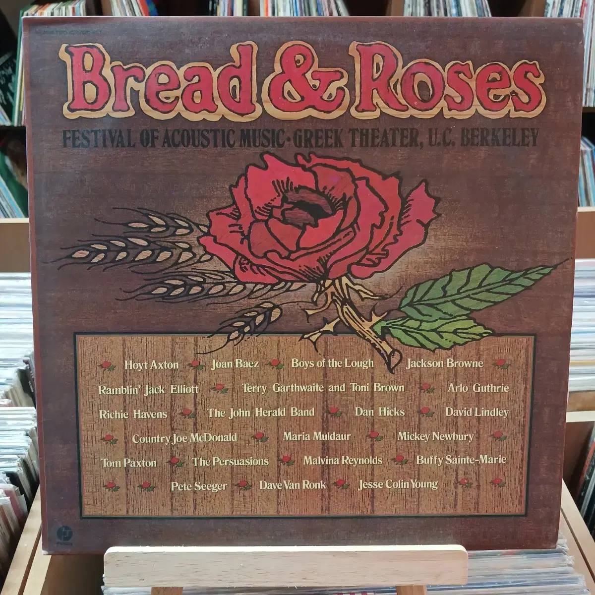 BREAD & ROSES 민트급 라이센스 더블 LP